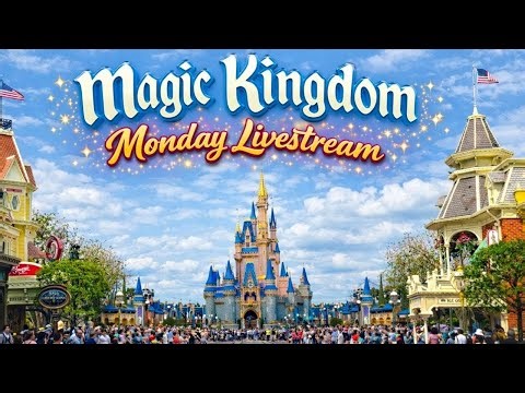 🔴 LIVE - Magic Kingdom Monday Disney Live Stream 03.23.2026