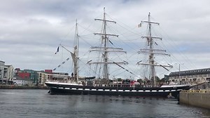This is the amazing sail training French tall ship Belem, formerly owned by the Guinness family, docking in Galway docks today. If you're in town, don't miss the opportunity to pop down to have a look. | Galway Today