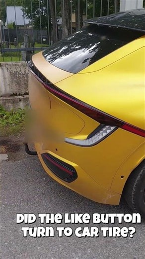 Spotted This Golden Kia EV6 Today, in Estonia, Looks good and color matches