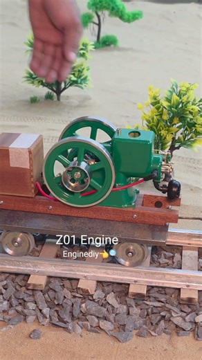 Steam Engine Coal Powered Train Project #project
