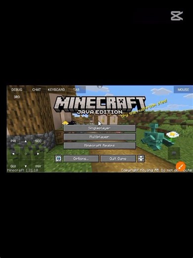 ဖုန်းပေါ်မှာ minecraft java ဆော့နည်း😎