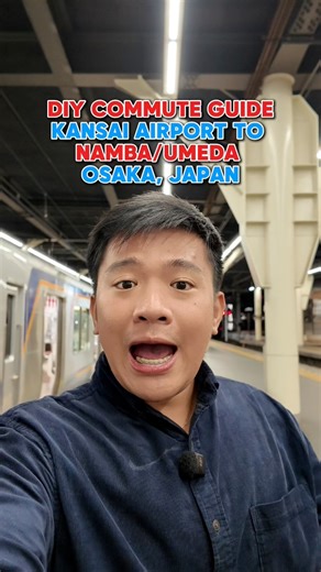 21K views · 150 reactions | DIY JAPAN COMMUTE mula KANSAI AIRPORT to NAMBA/UMEDA OSAKA Japan for FIRST TIMERS ✨ Save this para sa next Osaka Japan trip niyo ✈️ #Japan #HapanTravel #Osaka #TravelTips #WanderJ | Wander J | Facebook