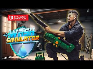 Wash Simulator – Clean Garage, House, Cars Business Tycoons Gameplay Nintendo Switch