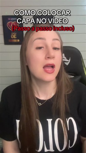 Como colocar capa no seu vídeo aqui do tiktok Coloque capa e deixe seus vídeos mais organizados no TikTok Passo a passo incluso #capa #videos #aprender #capavideo #viraliza