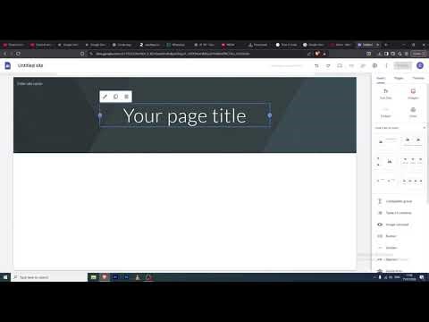 How to Add Site Name on Google Sites [NEW]