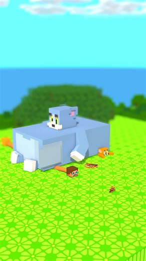 FAT Cat!!!!!!!!! - Alex and Steve Adventures #minecraft #funny #trending #tiktok #foryou