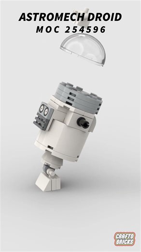 LEGO - Astromech Droid - Build Animation Time Lapse