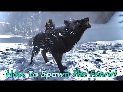 How To Spawn The Fenrir In Ark! Ps4/Xbox/Pc
