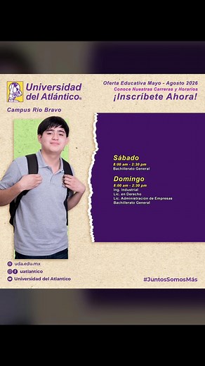 Inscripciones Abiertas en la Universidad del Atlántico
