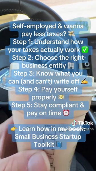 Want to pay less in taxes as a small business owner? It all starts with learning the basics most people skip. Before you make costly mistakes, make sure you: ✅ Understand how your taxes actually work ✅ Choose the right business entity for your situation ✅ Know what you can (and can’t) write off ✅ Pay yourself properly ✅ Stay compliant and pay on time Too many business owners only learn these lessons after it’s already cost them thousands. That’s why I created the Small Business Startup Toolkit —