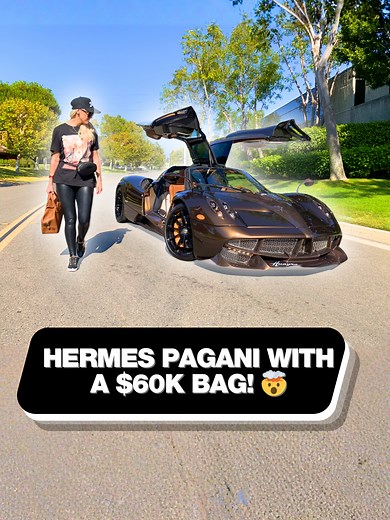 Pagani Huayra: The $60,000 Handbag Connection