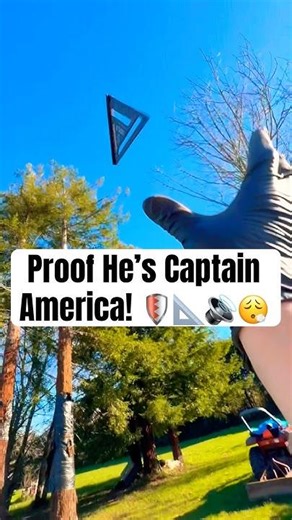 Captain America… But It’s a Giant Speed Square 🛡️📐 #how #skills #captainamerica #satisfying #mcu
