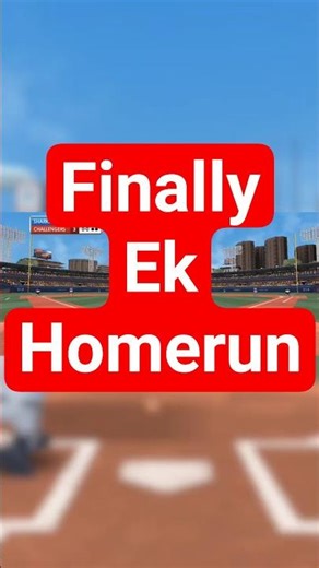 Finally ek Homerun!"in Baseball9 #baseball9 #homerun