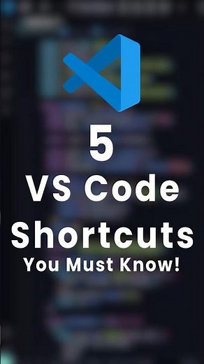 5 VS Code Shortcuts You Must Know | VS Code Tips and Tricks #shorts #vscode