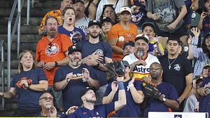 Astros fan totally makes up for interference with incredible interview