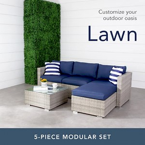 53 reactions · 22 comments | ⭐⭐⭐⭐⭐ Our highly rated 5-PC Modular Wicker Sectional Conversation Set "Just what I was looking for. Easy assemble and comfortable. The color matched perfectly with my existing pieces. The size fits several people and I love all you can rearrange it in several different configurations." Christine | Best Choice Products | Facebook