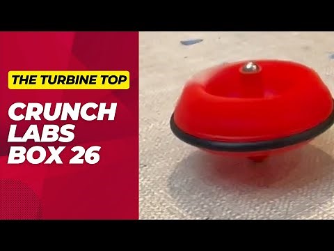 Crunch Labs 26: Let's unbox and build the turbine top