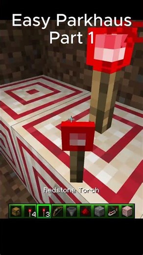Easy Parkhaus Part 1 #minecraft #redstone #minecraftbuilding