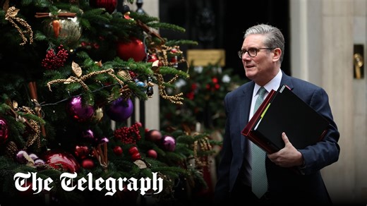 Anti-Starmer song tops sales and downloads charts but falls short of Christmas No 1