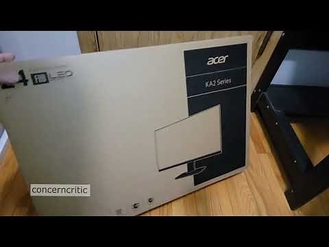 Acer 23.8" 1ms LED Monitor FHD 75Hz GTG VA (KA242Y ABI)