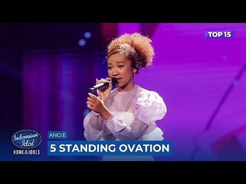 ANGIE CARVALHO - MENCINTAIMU (KRISDAYANTI) - TOP 15 - Indonesian Idol 2025