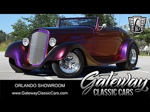 1934 Chevrolet Roadster For Sale Gateway Classic Cars of Orlando #2257