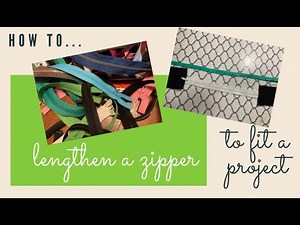 Sewing 101: Sewing Hack: How to Lengthen a Zipper