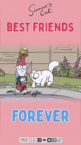 Do you have a chatty cat or do they give you the silent treatment? 😸 Learn more on why cats meow here: https://simonscat.com/blog/chatty-cat/ | Simon's Cat