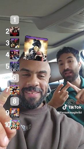 ترتيب أفضل الأنميات مع @abo_rabiah