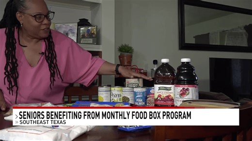 Monthly food boxes bring relief to 2,800 Southeast Texas seniors