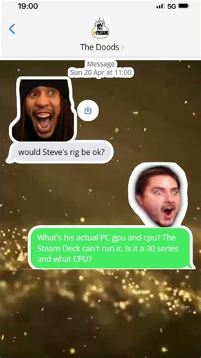 How our group texts usually are...