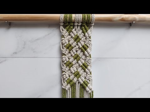 Beautiful Macrame Pattern | Macrame Pattern Tutorial | Macrame Pattern | Easy Macrame Pattern | DIY