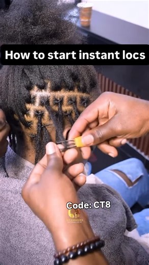 Ponytail / Braids / Hair Tutorial on Instagram: "How to start instant locs🤩Natural hair growth healthy! Follow @ulahair_com for more useful hair tutorials 💥 🌟Hair name: ULH274 🌟Save $$ code: CT8 #africanwomen #hairstylistlife #blackgirlsrock #naturalhair #protectivestyles #protectivesstyles #silkpresshair #edgeslaid #naturalhaircommunity #amazingnaturalhair #frontalponytail #naturalhairgoals #edgemontvillage #africangirlskillingit #blackslayingit #curlynaturalhair #silkpressatlanta #ponytail