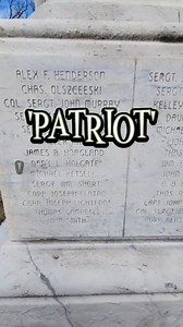 After my Ovilus 5 says 'Dan', I find the name Dan listed on a military memorial. Then while saying his name, you can hear 'Patriot' #hauntedcemetery #ghosthunting #paranormalactivity #paranormalinvestigation #haunted #paranormalinvestigator #ghost #paranormal #ghoststories #inthepresenceofothers | In the Presence of Others Paranormal