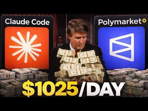 I made a $1025/day AI Polymarket Trading Bot (Claude Code)