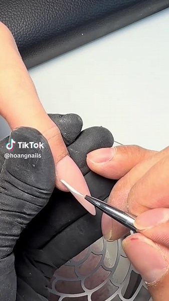 French Nail Art Ideas for Long Nails