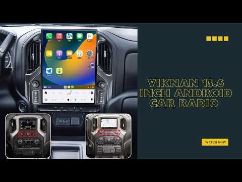 VIKNAN 15.6 Inch Android Car Radio Car Radio – Stay Connected On Road – REVIEW