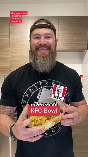 Homemade KFC Bowl Meal Prep Recipe