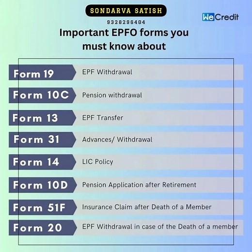 Important EPFO FORMS you must know about | Form 31/ form 19c/ form 10c/ Form 13/ Pf Transfer