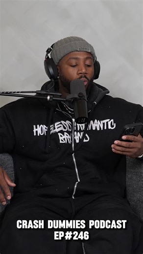 Hobo Johnson’s biggest hater has emerged 😭 #crashdummiespodcast #podcast #fyp #blackcontentcreators #comedy