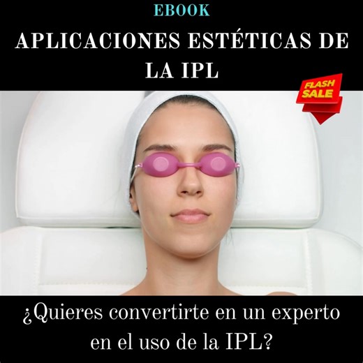 ¿Quieres convertirte en un experto en el uso de la IPL y manejar todo el abanico de aplicaciones de esta técnica en la estética? ¿O estás buscando perfeccionar tus habilidades y conocimientos en este campo? Esta guía es la herramienta perfecta para ti. Nuestra guía es un recurso esencial que te proporciona toda la información y las técnicas necesarias para implementar todas las aplicaciones de la IPL (no te límites a la depilación). Descubre como tratar, entre otras: ✔️Depilación ✔️Acné ✔️Rosáce