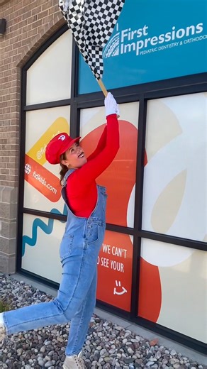 Here's a sneak preview of this year's First Impressions annual Halloween contest! 👻 As you can tell, our team loves celebrating this holiday and bringing smiles to our patients, their families, and the whole community! 😁 Stay tuned tomorrow for all the photos (and potentially more hijinks) where YOU get to help decide which team is the best dressed. Voting begins tomorrow and will run until the end of the day on November 5th! Happy Halloween! 🎃 #CostumeContest #Halloween2025 #FirstImpressions