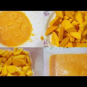 Mango preserving #ripe #mangoes #preserve #offseason #frozen #freeze