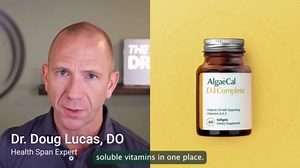 ALGAECAL Bundle - Vitamin D3 Complete (1000 IU) + K2, VIT E, VIT A Basic Plant-Based Calcium for Bone Support