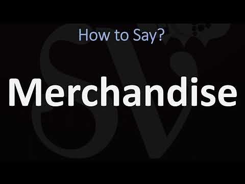 How to Pronounce Merchandise? (CORRECTLY)