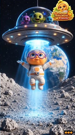 Baby ko utha ke le gaya space me 😂 #shorts #shortsindia ‪@OrangeBabyWorld‬