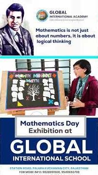 Mathematics Day Exhibition | Students Showcase Logical & Creative Projects