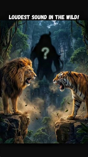 The Loudest Animal in the Wild: Louder Than Lions & Tigers! #shorts #factlinker #animals