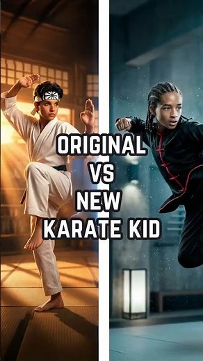 The Iconic Crane Kick… Old VS New Karate Kid