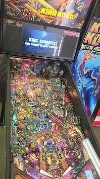 King Kong Premium Pinball Gameplay from Stern @ Pinball at the Zoo #sternpinball #kingkong